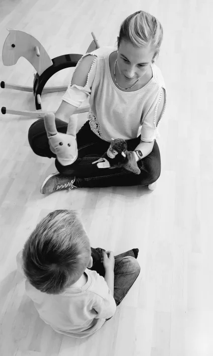 Therapeutische Arbeit mit einem Kind